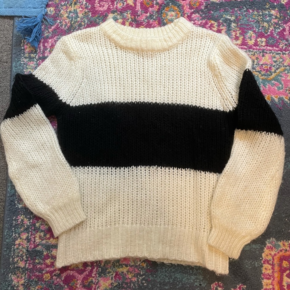 Varsity stripe sweater